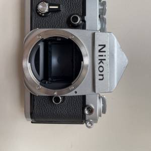 Nikon F2 SLR de-1 尖頂銀色