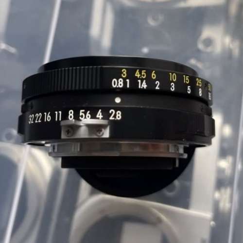 Nikon GN Auto Nikkor-C 45mm  f2.8 pancake lens