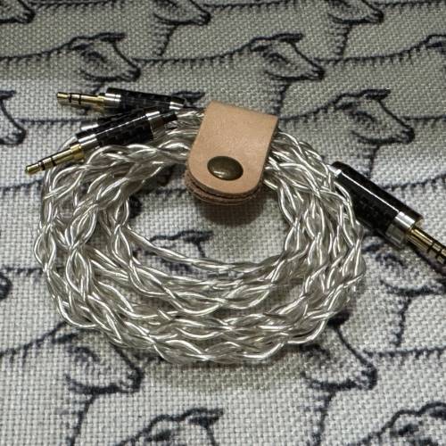 Bat audio 白羊 22AWG 萬隆單晶純銀耳機線(3.5雙頭+4.4) + 延長線