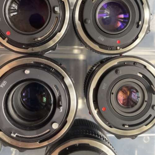 Canon nfd FD  28mm f2.8 50mm f1.4 200mm f2.8