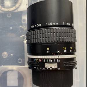 nikon 200mm f4 ais  135mm f2.8 ai