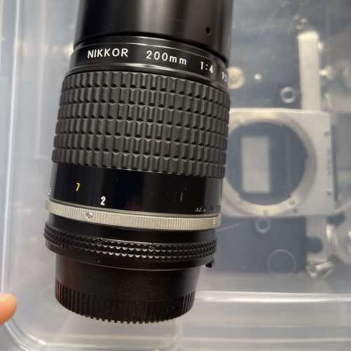 nikon 200mm f4 ais  135mm f2.8 ai