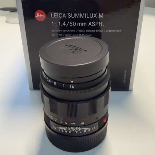 Leica Summilux M 50mm F1.4 Black Chrome 11688