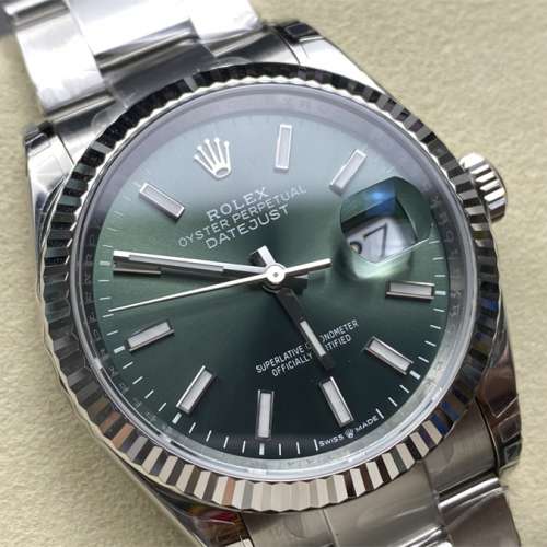 Rolex 勞力士 datejust m126234-0052 綠面 36mm VS