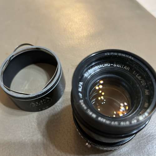 Alpa Kern Macro Switar 50 1.8 AR all black version
