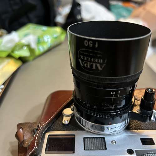 Alpa Kern Macro Switar 50 1.8 AR all black version