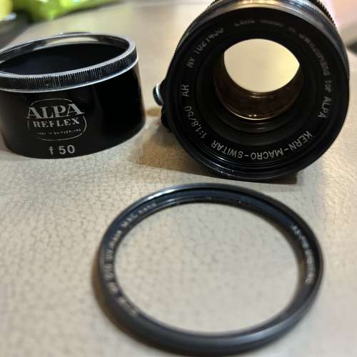 Alpa Kern Macro Switar 50 1.8 AR all black version