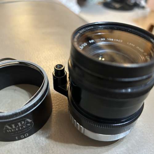 Alpa Kern Macro Switar 50 1.8 AR all black version