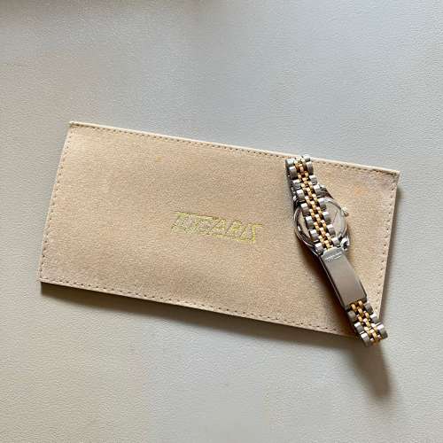 【Tugaris】Swiss Two-tone Ladies Quartz Watch (NOS) 全新瑞士得其利是金銀女裝石...