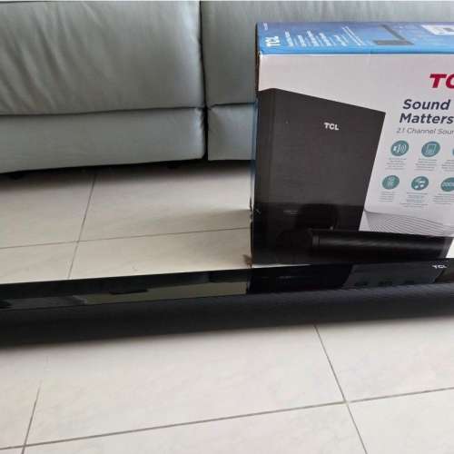 TCL soundbar 2.1組合（s552w)
