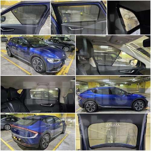 KIA EV6 全車防曬磁石窗網