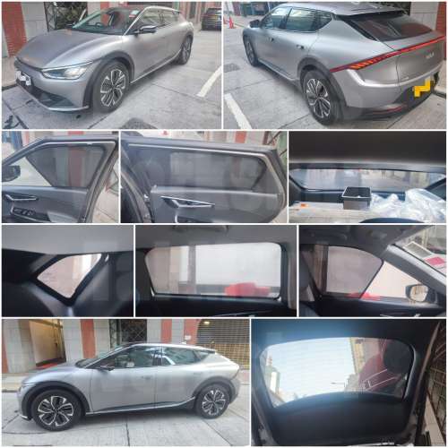 KIA EV6 全車防曬磁石窗網