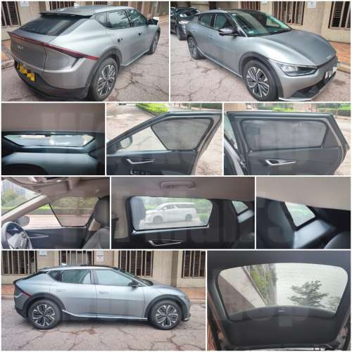 KIA EV6 全車防曬磁石窗網