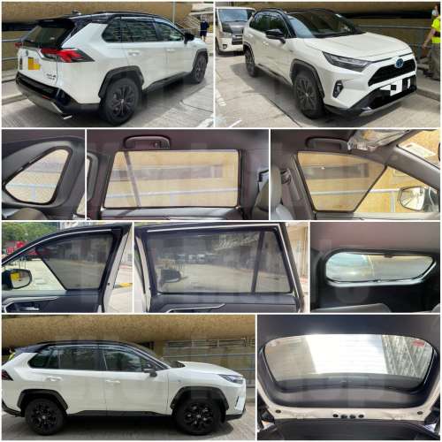 Toyota RAV4 全車防曬磁石窗網