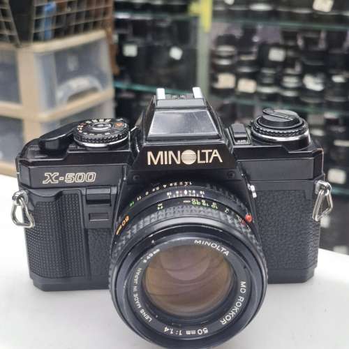 MINOLTA X-500 MD 50MM F1.4 全正常