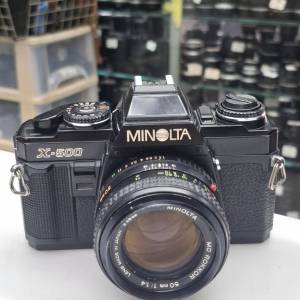 MINOLTA X-500 MD 50MM F1.4 全正常