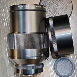 Carl Zeiss JENA DDR SONNAR 200/2.8 AUTO MC 東德 耶拿 蔡司 FOR M42 如實物圖一致