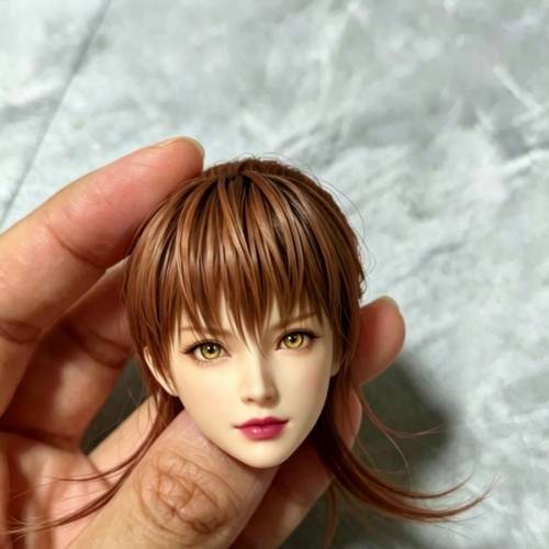 1/6女頭雕白模