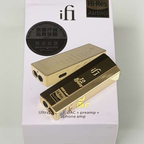 iFi GO bar Limited Edition GOLD DAC