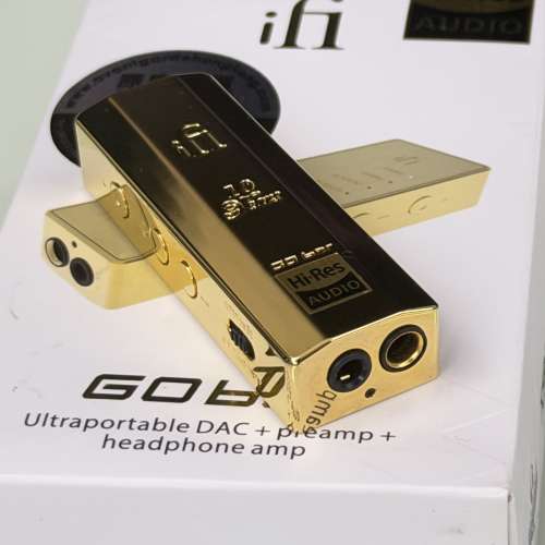 iFi GO bar Limited Edition GOLD DAC