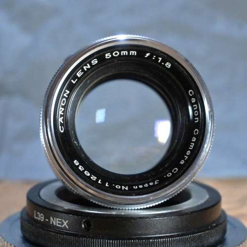 canon LTM 50mm 1.8 Type1 鏡頭 L39 人像老鏡頭 Canon 50mm f/1.8  L39
