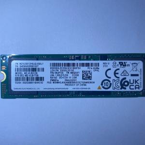 Samsung PM981a 512GB m.2 nvme PCIE 3.0 SSD
