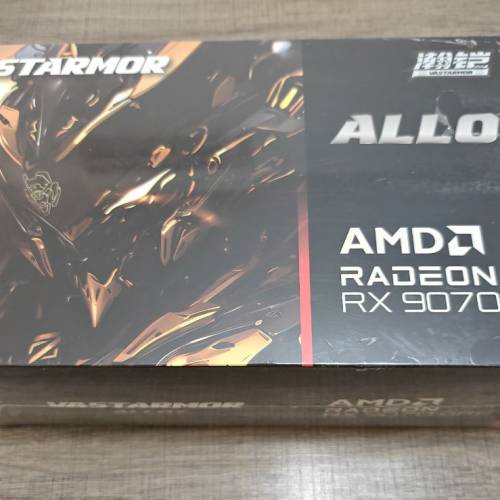 全新未開封 Vastarmor RADEON RX 9070 GRE Alloy 顯示卡