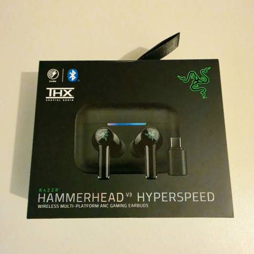 最新 Razer Hammerhead V3 HyperSpeed