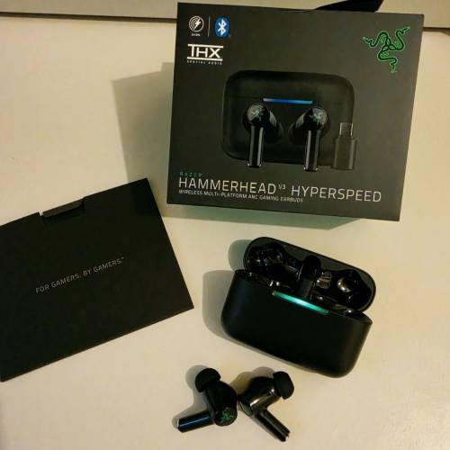 最新 Razer Hammerhead V3 HyperSpeed