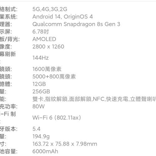 IQOO Z9 TURBO 12+256gb