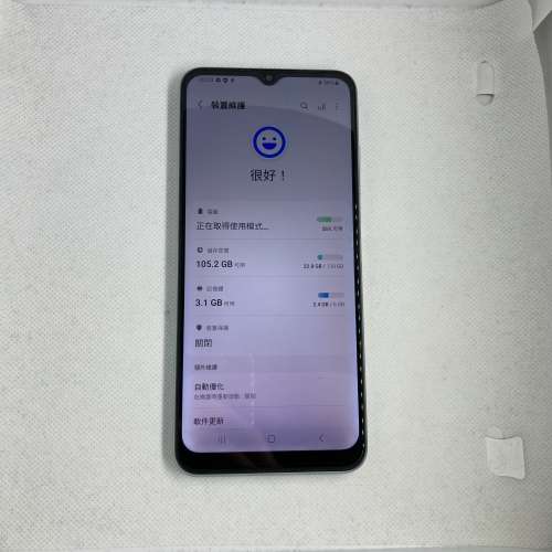 $(0.5) 95%新 Samsung三星Galaxy A22 5G 港行 剩機 綠色