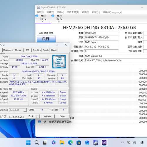 Dell Optiplex 5040 SFF,i5 6500,16G ram,256G SSD,1TB HD,WIFI,BT,Win11