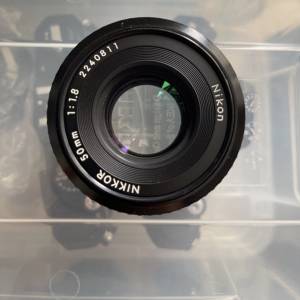 Nikon Nikkor 50mm f1.8 ais japan 日本限定版 0.45m pancake