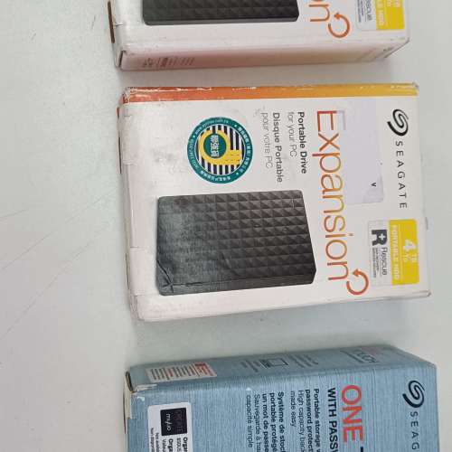 全新 Seagate Expansion/One Touch HDD 1T, 4TB