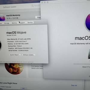 iMac (Retina 5K, 27吋, Late 2015) i7 32GB 邊位偏紅