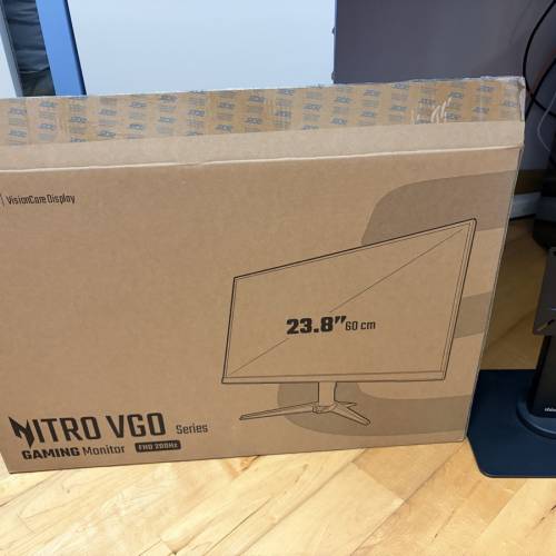 清位可少議Acer Nitro VG240Y x1 電競顯示器送可調節支架Gaming Monitor FHD 200Hz
