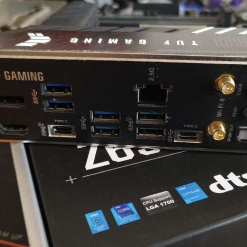 TUF GAMING Z690-PLUS WIFI D4 ATX主板 (正版Window11Pro) Socket 1700