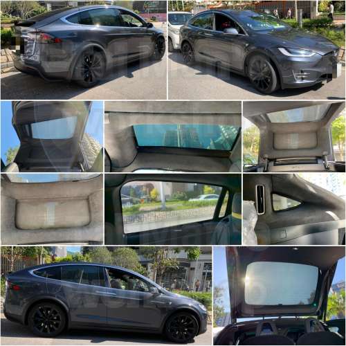 TESLA MODELX 全車防曬磁石窗網