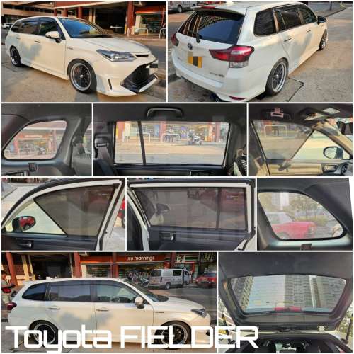 Toyota Corolla Touring Fielder 全車防曬磁石窗網