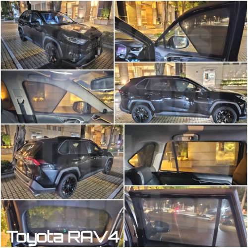 Toyota RAV4 全車防曬磁石窗網
