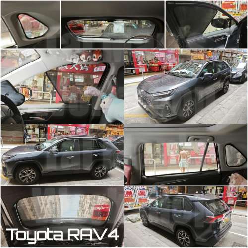 Toyota RAV4 全車防曬磁石窗網