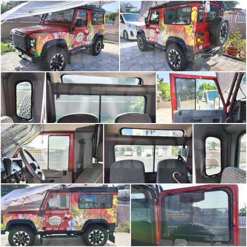 LANDROVER DEFENDER 全車防曬磁石窗網