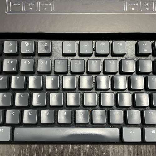 執屋清理 - Keychron K5B1 Low Profile Keyboard 紅軸104Key 鍵盤