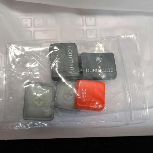 執屋清理 - Keychron K5B1 Low Profile Keyboard 紅軸104Key 鍵盤