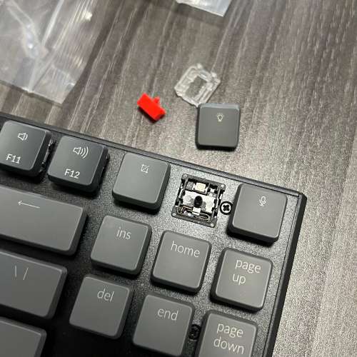 執屋清理 - Keychron K1 Low Profile Keyboard 87Key 鍵盤 (當零件賣)