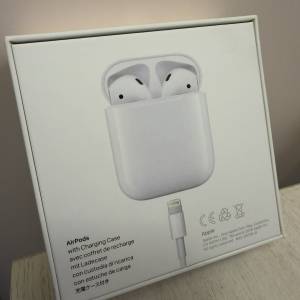 Apple 蘋果Airpods 2 無線藍牙耳機 配備充電盒 MV7N2ZP/A 行貨