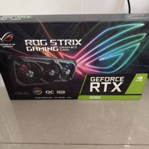 rog strix 3090 oc 有盒冇單冇保