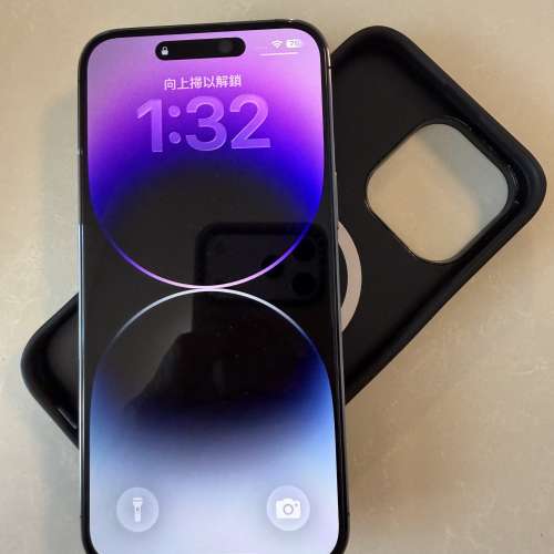 iphone 14 pro max 256gb 紫色，1/3/26換全新機