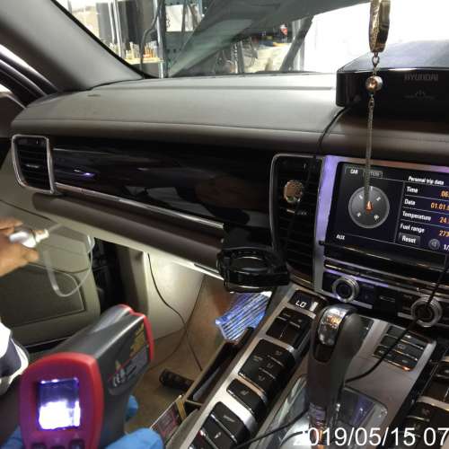 Porsche 修理 冷氣 更換 水箱 風扇 水泵 冷氣泵 漏雪種  981 macan Cayenne