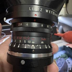 Leica 28/2.8 elmarit 1st version lens